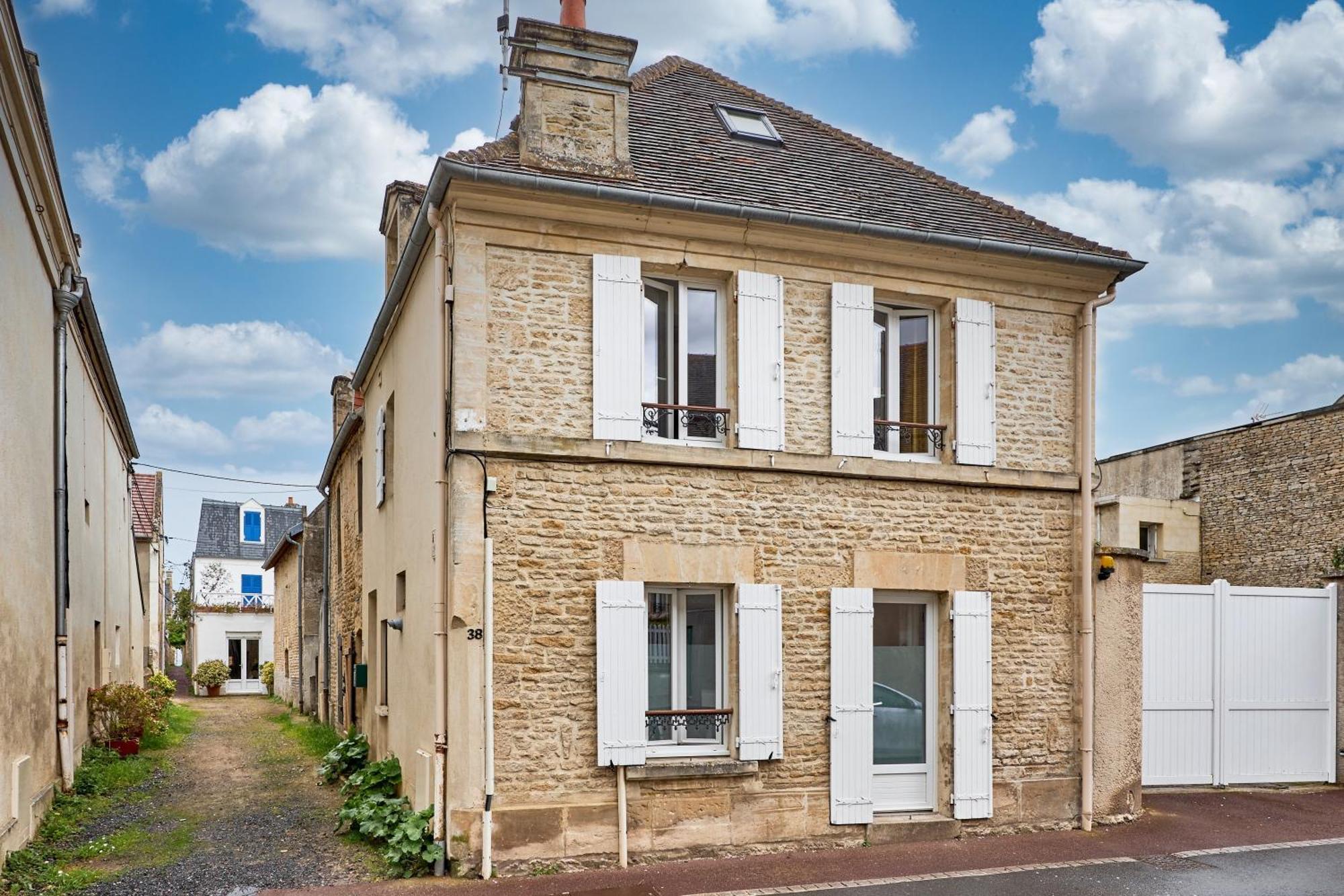 La Maison Du Pecheur - A 250 M De La Plage Saint-Aubin-Sur-Mer  Exterior photo